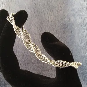 Spiral 4in1 20 gauge Handmade Chainmaille Bracelet