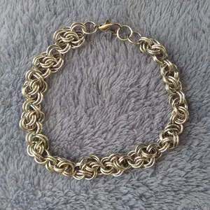 Double Cloud Cover 20 gauge Handmade Chainmaille Bracelet