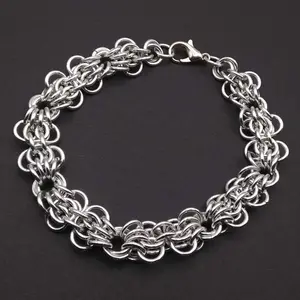 Butterfly 18 gauge Handmade Chainmaille Bracelet